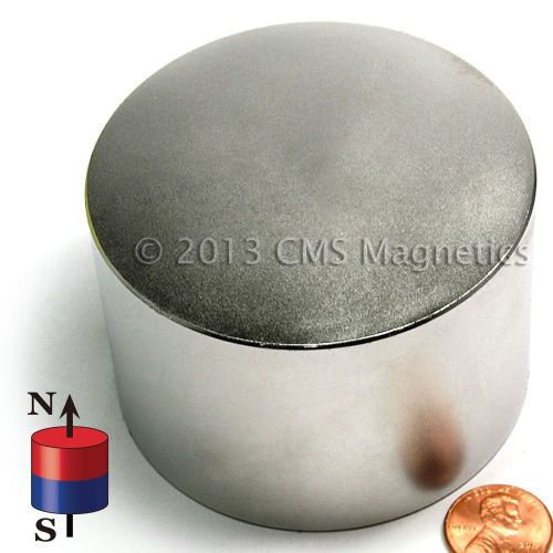 1 PC N42 3x2&#034; NdFeB Strong Neodymium Disk Magnets