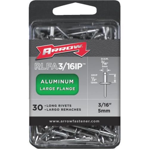 Arrow Fastener RLA3/16IP Arrow Rivets-3/16X1/2 ALUM RIVET