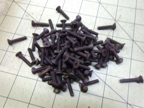 8-32 x 7/8 alloy flat socket cap screws (qty 100) #1799 for sale