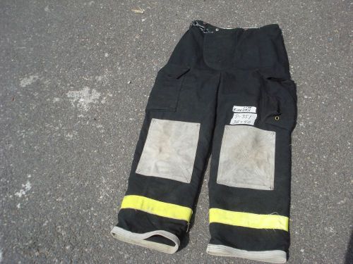 38x40 Pants Black Firefighter Turnout Bunker Fire Gear FIRE DEX.....P351