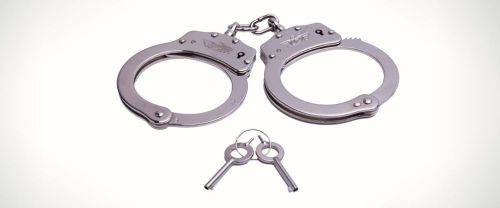 New! uzi chain handcuffs - stainless steel - uzi hccs for sale