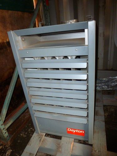 Natural Gas Unit Heater Dayton 3E228D 80,000 BtuH Used Good