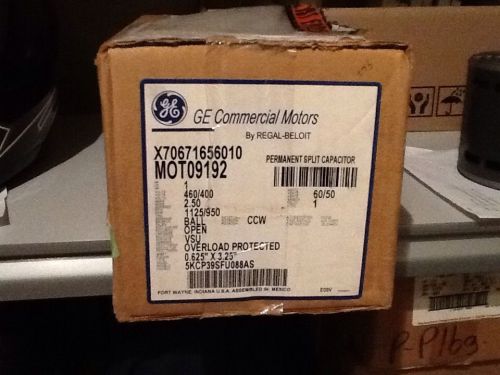 GE Trane MOT09192 or X70671656010 New in Box 460 Volt MOTO9192