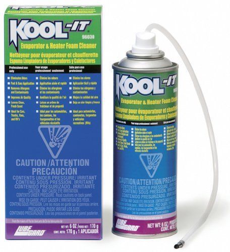 Lubegard 96030 kool-it evaporator and heater foam cleaner brand new! for sale