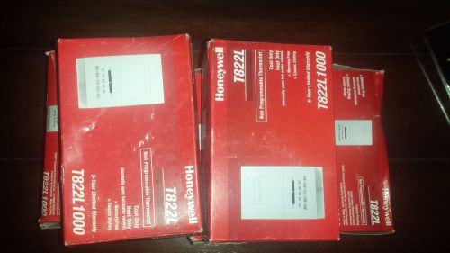 7 (seven) Honeywell T822L1000 Thermostats