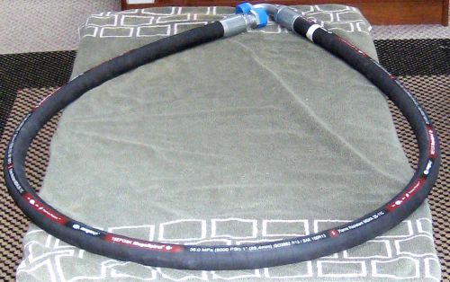 Gates Megasys 16EFG5K MegaSpiral 1&#034; x 112&#034; 5000 PSI Hydraulic Hose Assembly New