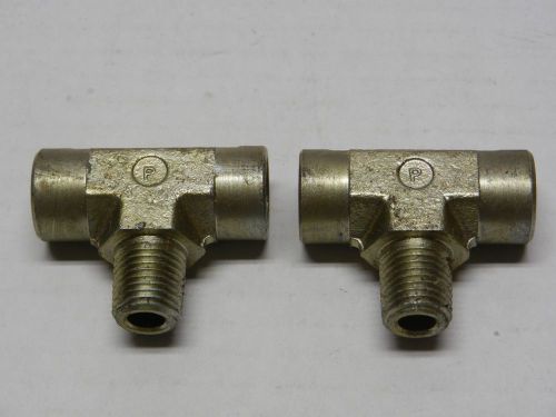 2 tees, 1/4&#034; npt for sale