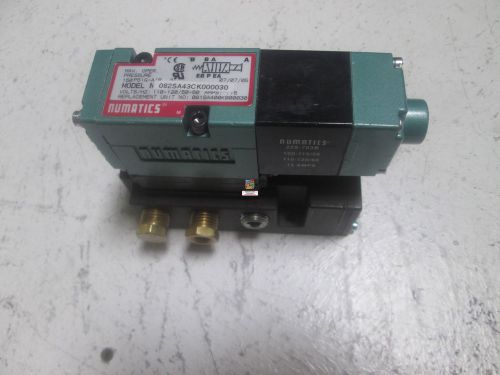 NUMATICS 082SA43CK000030 SOLENOID VALVE *USED*