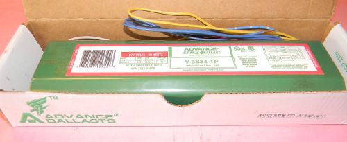 ADVANCE E-PACK 34 BALLAST (THE HIGH EFFICIENCY PACK) V-3S34-TP RAPID START *NIB*