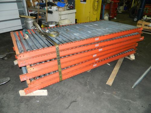 Metzgar Gravity Conveyor, 46-1/2&#034; Wide x 102&#034; Length, 1-7/8&#034; Dia. Rollers, Used