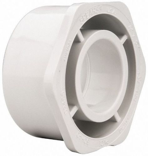 Spears 437-420 pvc sch40 pvc spigot x socket bushing 4&#034; x 2&#034; - lot of 6 - new for sale