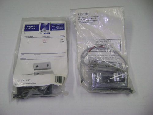 GE SECURITY SENTROL 2202-L 2202L MAGNETIC OVERHEAD DOOR CONTACT UTC