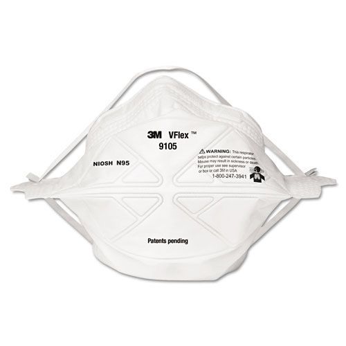 3M VFlex Particulate Respirator N95, Regular, 50 Box. Sold as Box of 50