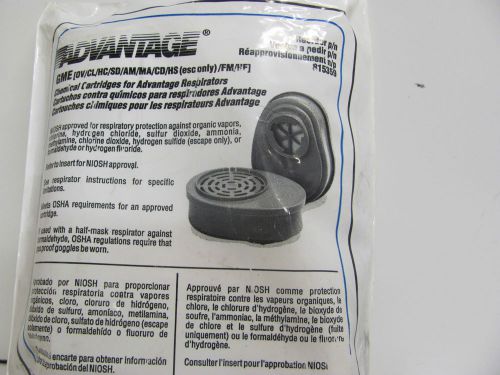 SET OF 2 ADVANTAGE CHEMICAL CARTRIDGE FOR ADVANTAGE RESPIRATORS / 815356