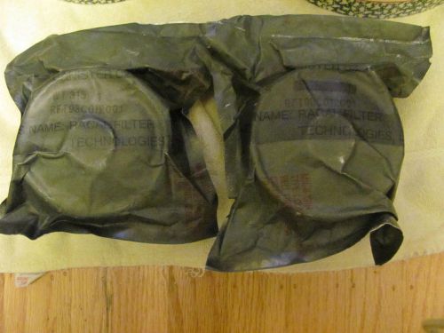 2 - Gas Mask Racal Filter Tech Canisters C2 4240 Still Sealed