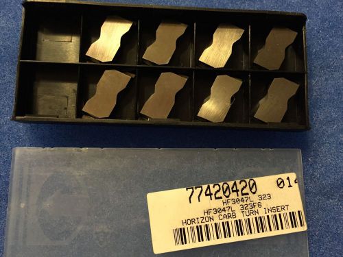 HORIZON HG 3031L C23 CARBIDE  INSERT 12130 QTY. 8 Inserts