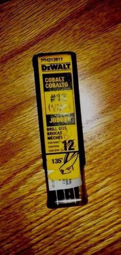 DEWALT #13 Wire Cobalt Jobber Length Drill Bit (8-Pack)