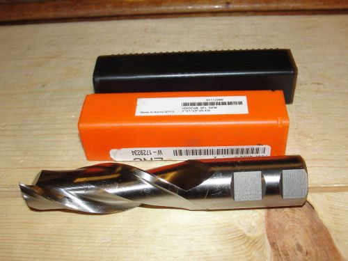 Hertel, HSSCoB 2FL SEM Cobalt End Mill 1&#034; x 1&#034; x 3&#034; x 5 1/2&#034; NEW 41113986