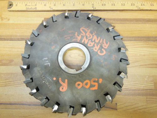 Niagara 10&#034; cutting wheel .500 radius 10&#034; X 1&#034; blade 2&#034; I.D. center