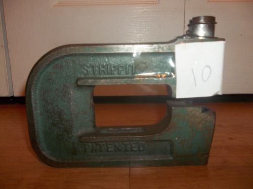 Strippit 4BN 1 1/4&#034; Frame DIE MACHINIST PRESS item # 10