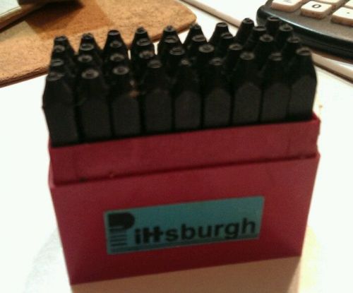 PITTSBURGH 36 PIECE PUNCH METAL STAMPING SET