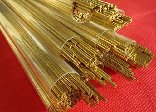 Drill EDM Electrodes, Brass Tubes: 0.90(OD) x 400(L) mm, 40 Pcs/Pack