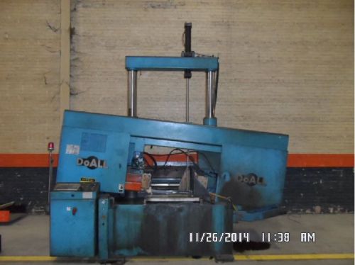 Doall dual column horizontal bandsaw for sale