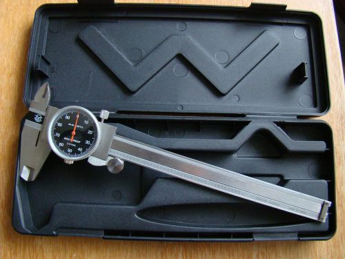 Aerospace 6&#034; Precision  Stainless Steel Blackface Caliper