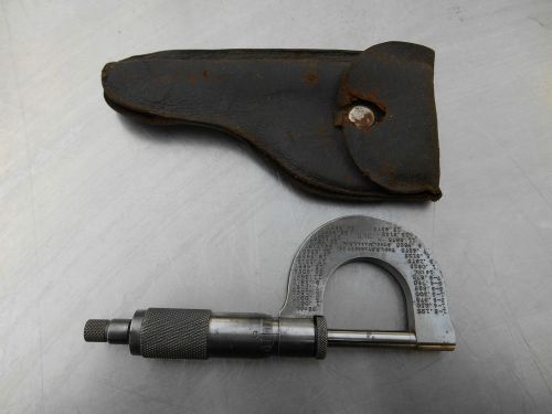 Vintage Starett No.3  Micrometer