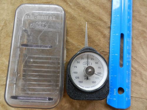 Haag-Streit Correx 150G Gram Force Gauge Tension Tester W/ Case! 150 Bern Swiss