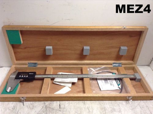 Mitutoyo Digimatic Caliper Vernier Model CD-18&#034;Code 500-505-50 w/Wooden Case