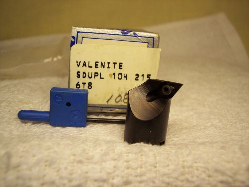 VALENITE Replaceable Boring Bar Head SDUPL-10H-215. SDUPL10H215. New.