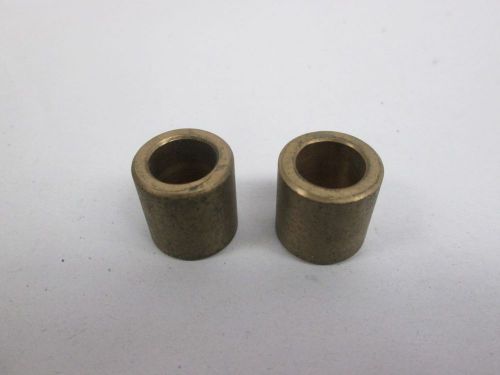 Lot 2 new meyer machine d-5237 mechanical bushing bronze 1/2x3/4x3/4in d309948 for sale