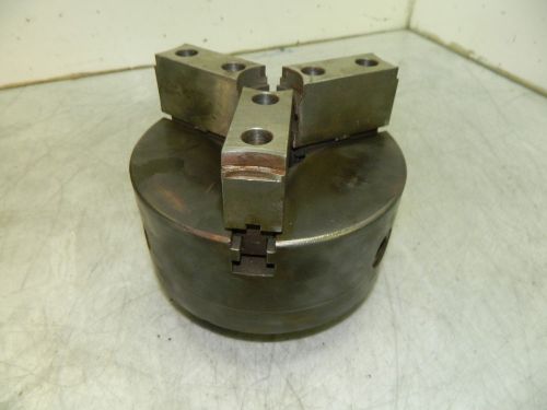 8&#034; Poland 3-Jaw Lathe Chuck, D1-5&#034; Camlock, Puum-8D-5Z, Used, WARRANTY