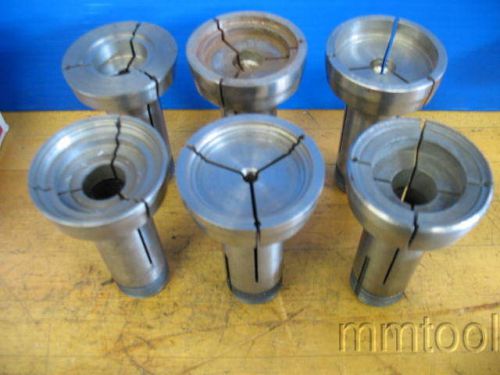 ~6~ HARDINGE 2&#034; 5C MACHINABLE STEP CHUCK COLLETS LATHE MILLING