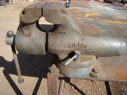 Wilton  600 s  machinist  6&#034;  vise for sale
