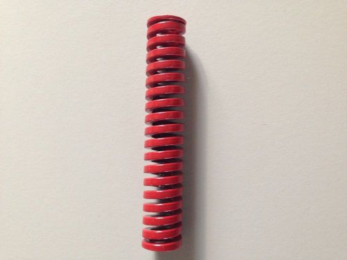 DANLY DIE SPRING, 9-1216-26, .75 X 4 RED HEAVY DUTY