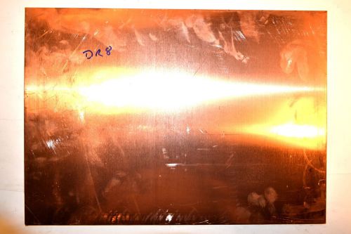 3/16&#034; x 17&#034; x 12&#034; copper sheet plate dr8 #821  live steam  lathe knifemaker for sale