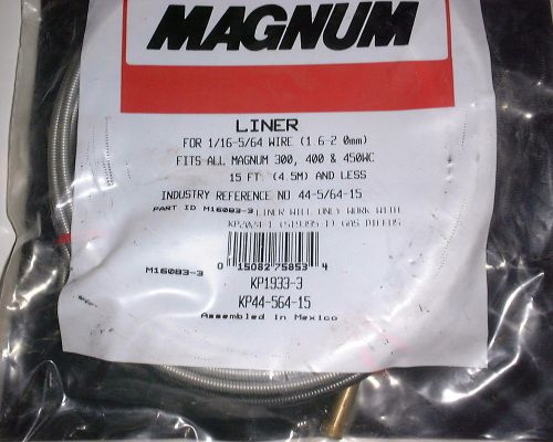 Lincoln electric, magnum kp 1933-3 15&#039; mig gun complete replacement liner for sale