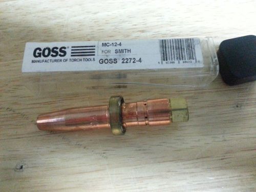 Miller-smith - mc12-4 - oxygen/acetylene torch tips  mcseries goss 2272-4 for sale