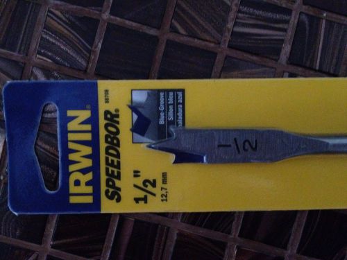 Irwin speedbor 1/2 16&#034; spade wood bit for sale