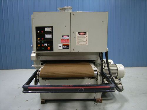 Timesavers Model 237-2 2-Hd Wide Belt Sander