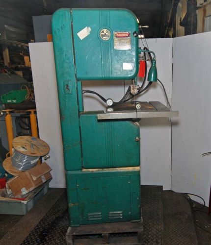 Walker Turner 16&#034; Vertical Wood Band Saw (Inv.30491)