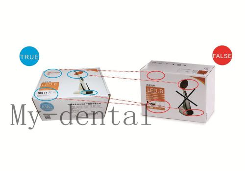 100% Original Dental Woodpecker LED B Wireless Cordless Curing Light Lamp 1400mw