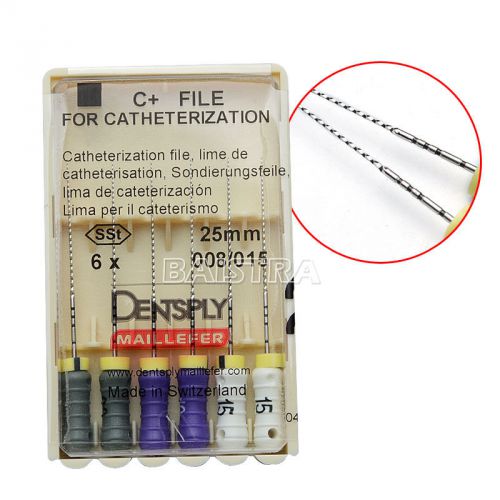 Dental Dentsply C+ Files Endo Protaper Hand Use Files 008/015 25mm