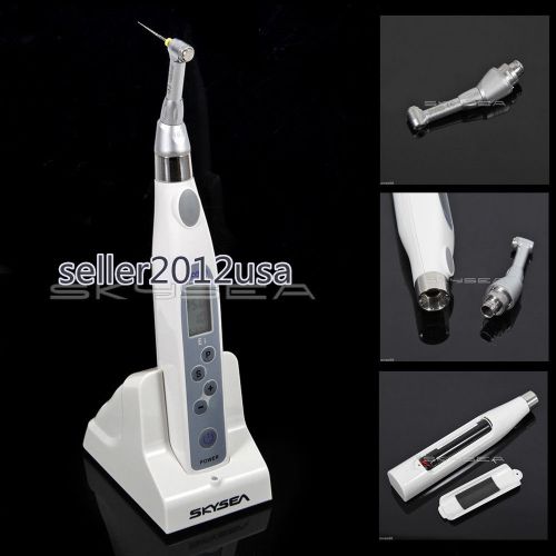 Dental Cordless Endodontic Root Canal Endo Motor w/ MINI 16:1 Contra Angle Head