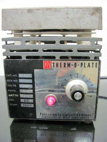 PRECISION SCIENTIFIC THERM-O-PLATE 61697 HOT PLATE 700 DEGREES F