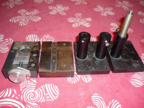 Optical Table Rail Fixture Lot of 4