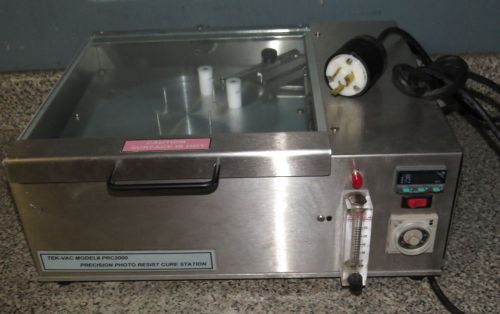 TEC-VAC PRECISION PHOTO RESIST CURING STATION  MODEL PRC-2000