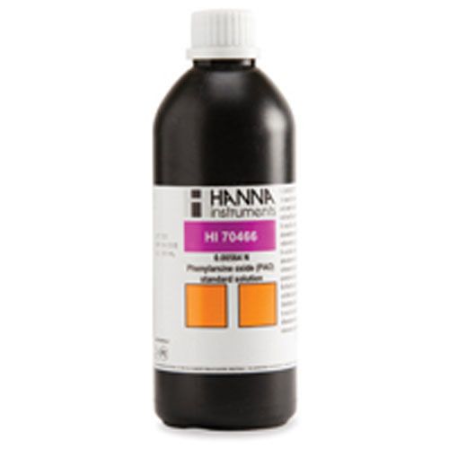 Hanna Instruments HI 70466 0.00564N Phenylarsine Oxide Std Sol, 500mL